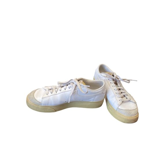 Nike Blazer Low Mens White Sneakers Size 9.5 SKU 9111 - Picture 2 of 11